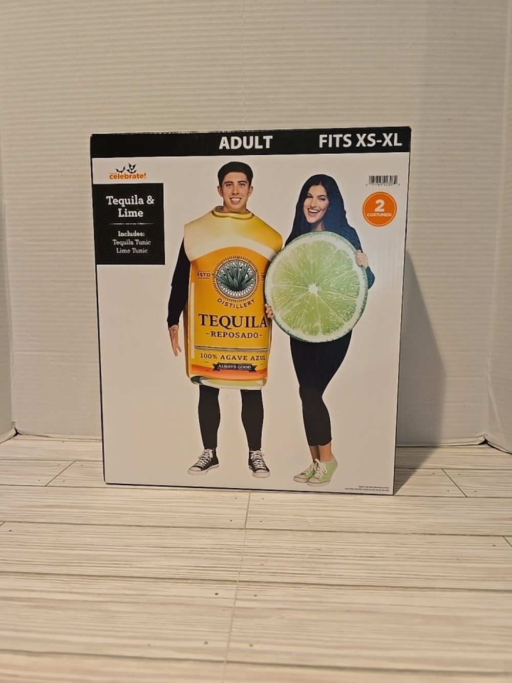 Celebrate! Tequila & Lime Adult Couples Halloween Costume XS-XL New